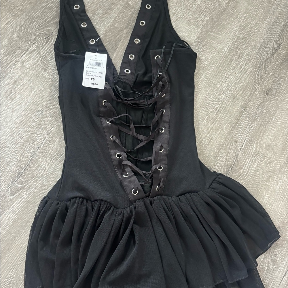 NWT Windsor Lover’s Lure Halter Mini Dress XS - Picture 5 of 6
